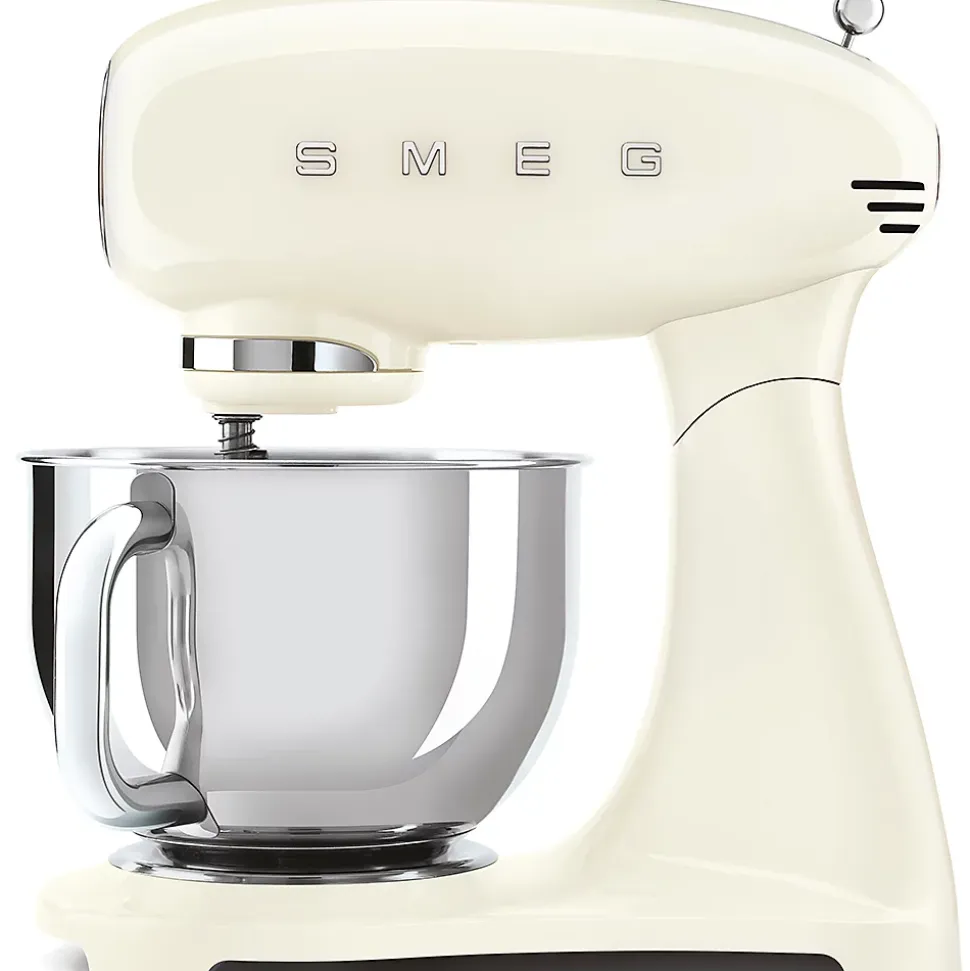 Robot sur socle 4.8l 800w crème Smeg SMF03CREU