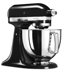 Robot sur socle 4,83l 300w noir onyx Kitchenaid 5KSM125EOB artisan