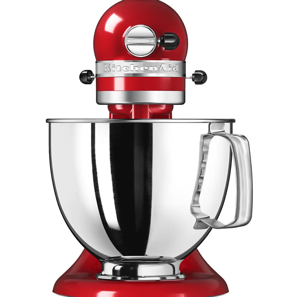 Robot sur socle 4,83l 300w rouge empire Kitchenaid 5KSM125EER artisan
