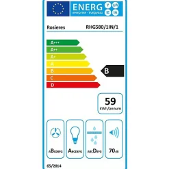 ROSIERES Groupe filtrant 660 m3/h inox - RHG580/1IN