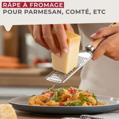 Râpe à fromage manuelle 22 cm Fackelmann Pizza & Pasta