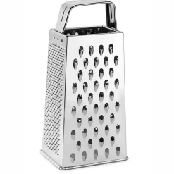 Râpe en Acier Inox avec 4 Faces H 20 à 23 cm - Pujadas - Gris - l0.1- L0.1- P0.1- h23- Acier Inoxydable