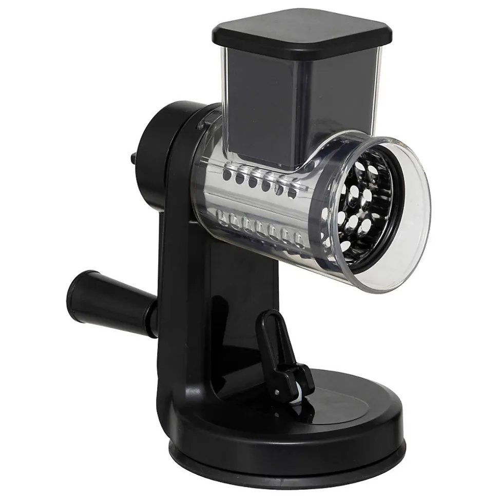 Râpe manivelle 3 lames Silver Pro noire - Noir- 5five