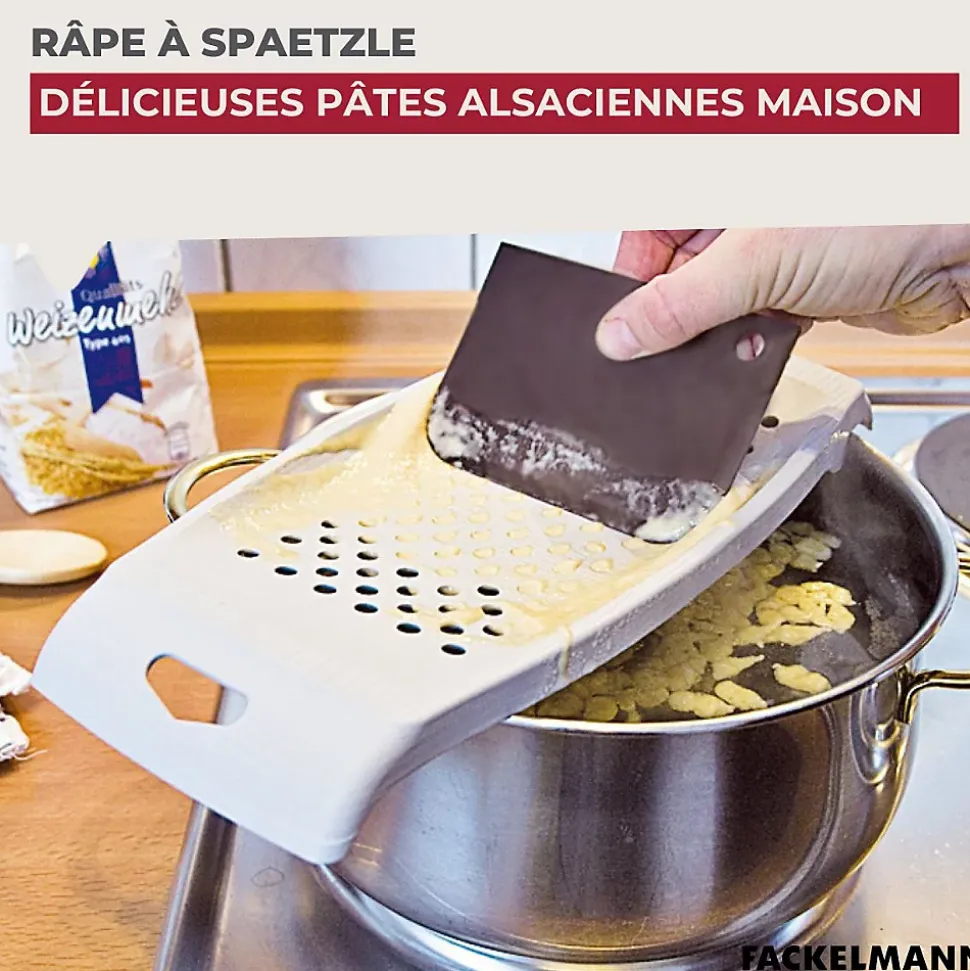 Râpe pour spaetzles 31 cm maison Fackelmann