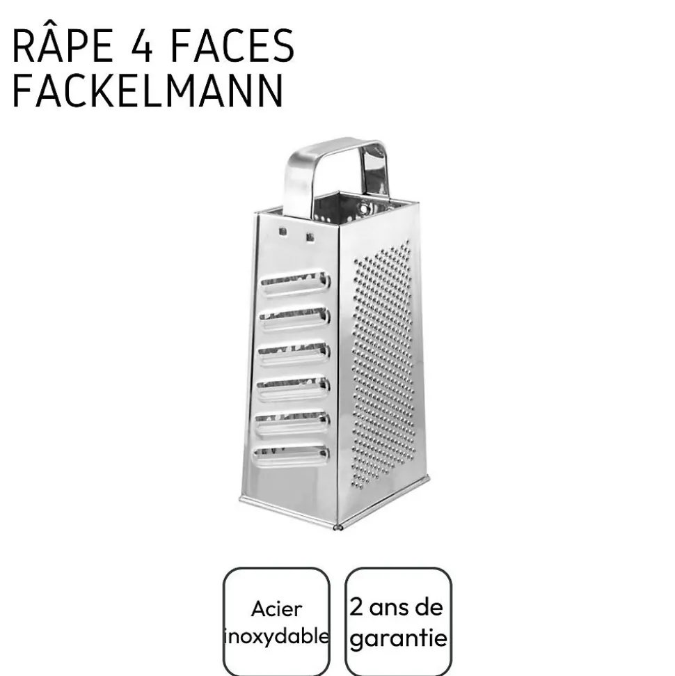 Râpe quatre face multiusage 23 cm Fackelmann Handmade Tradition