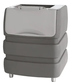 Réserve-Bac à Glaçons ABS 240kg - BREMA - BIN240-VM35
