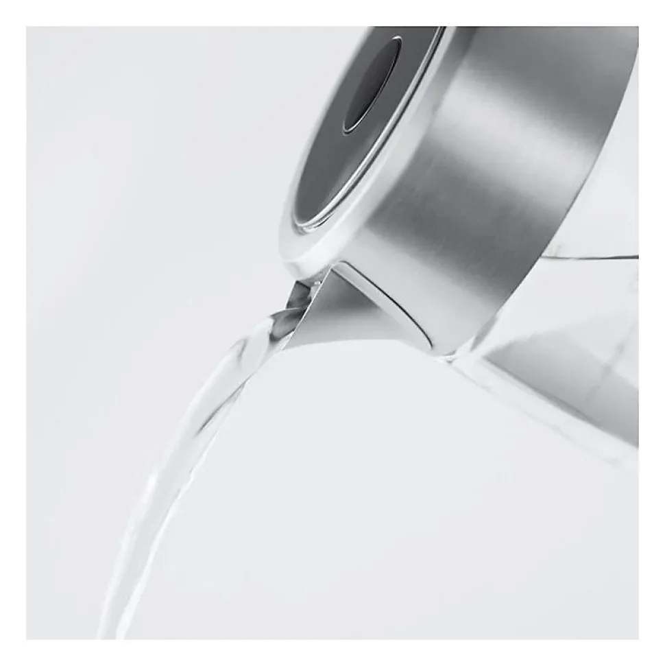 RUSSELL HOBBS 24191-70 Bouilloire 0,8L en Verre Compact Home Design Premium, Ebullition Rapide, Filtre Anti-Calcaire Amovible