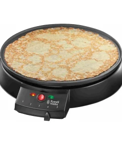 Russell Hobbs 20920-56 Crepiere Familiale Fiesta Diametre 30cm pour Crepe Party, Thermostat Réglable