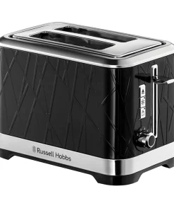 Russell Hobbs 28091-56 Toaster Grille-Pain Structure, Lift'n Look, Fentes XL, Cuisson Ajustable, Réchauffe Viennoiseries - Noir