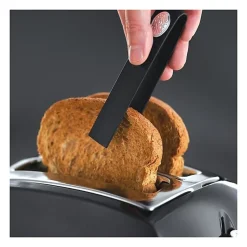 RUSSELL HOBBS 22601-56 Toaster Grille-Pain Texture Fentes Larges - Noir