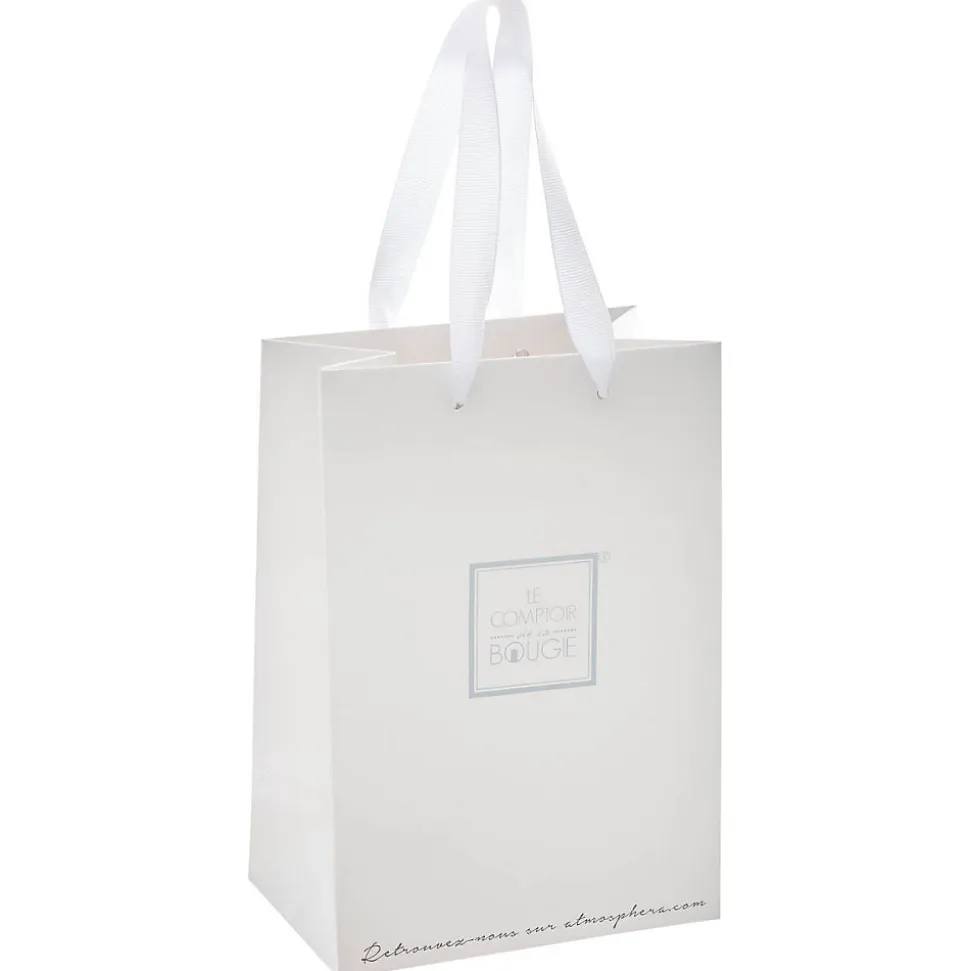 Sac bougie blanc - 14x20 cm - Atmosphera