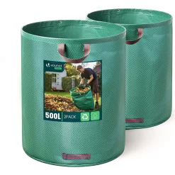 Sac de jardin 500L Lot de 2 sacs Extra Large VOUNOT
