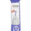 Sac-poubelle Brabantia PerfectFit blanc 20 L