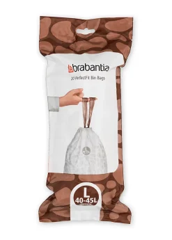 Sac-poubelle Brabantia PerfectFit blanc 45 L