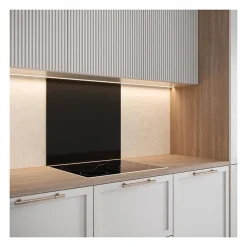 Saint-Gobain Fond de hotte en verre EMAILLE Noir 45x90