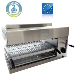 Salamandre Professionnel de Cuisine L75 - Gaz - Base mobile - Sofraca