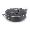 Sauteuse anti-adhésive 24cm + couvercle Lacor 48624 anodized
