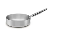 Sauteuse Century sans Couvercle Aluminium Pur Résistant - 20 à 24 cm - Pujadas - Gris - l36- L0.1- P20- h5.5- Aluminium