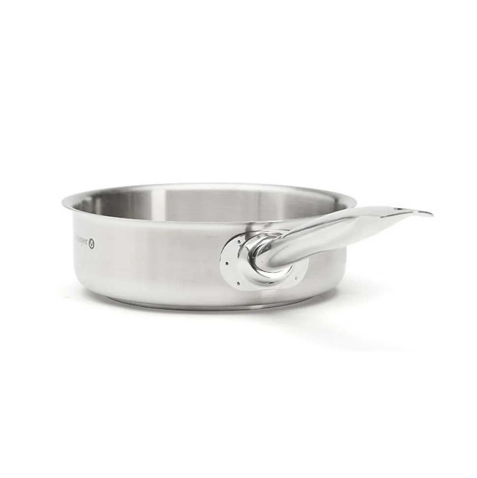 Sauteuse 24cm inox sans couvercle De Buyer 3502.24 prim'appety