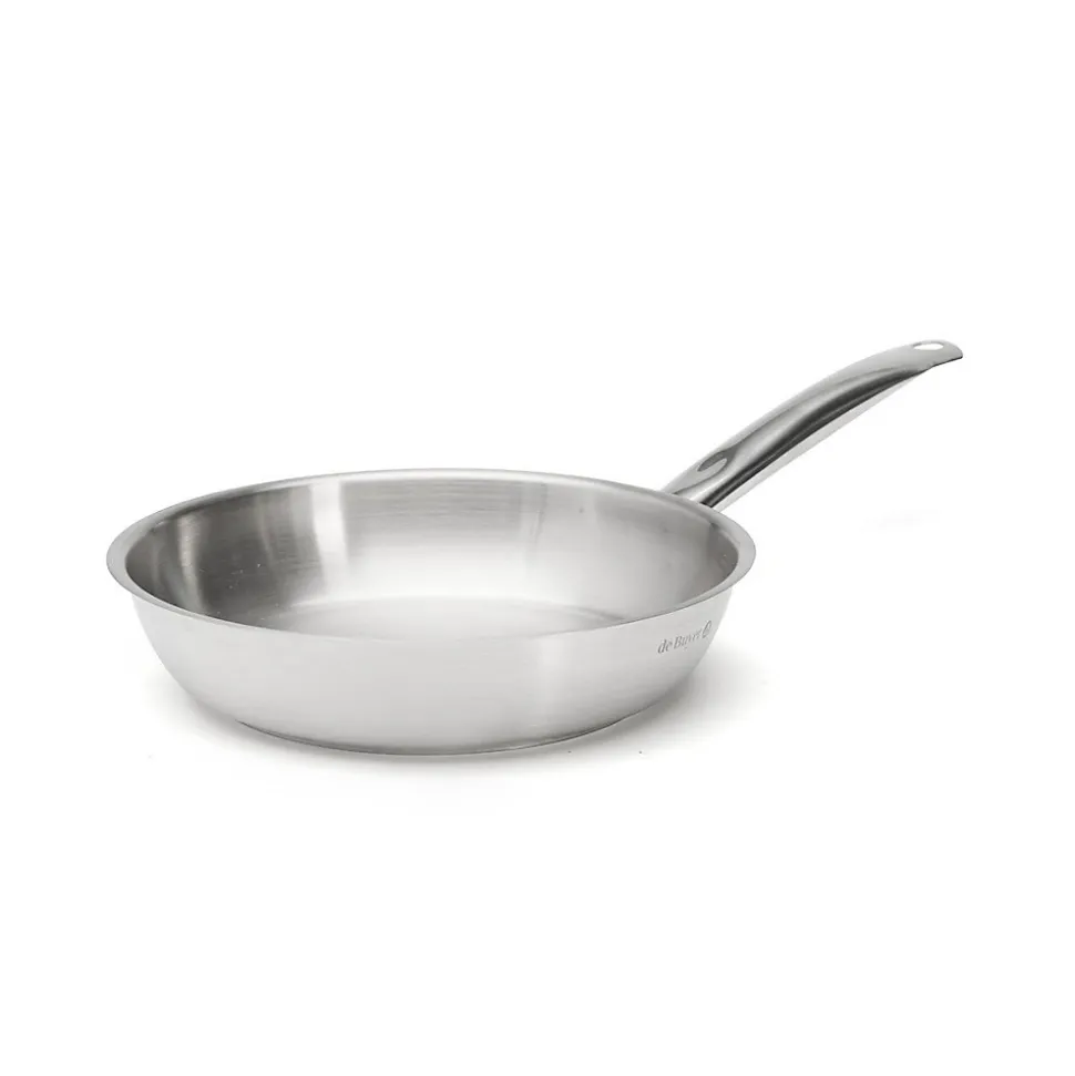 Sauteuse 28cm inox sans couvercle De Buyer 3502.28 prim'appety