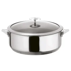 Sauteuse 24cm revêtement céramique avec couvercle Inox - Eclipse par Cuisinox