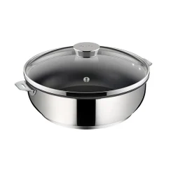 Sauteuse inox 28 cm + couvercle Lagostina 12138032028 salvaspazio+
