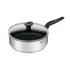 Sauteuse inox 24cm + couvercle Tefal E3093204 primary