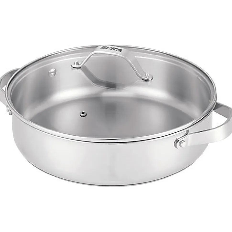 Sauteuse inox 28cm + couvercle Beka 101037 cicla