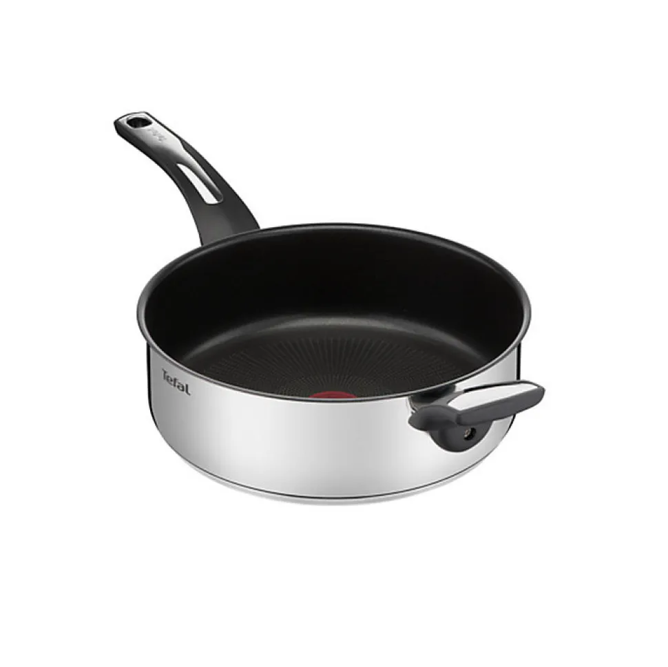 Sauteuse inox 26cm avec couvercle Tefal E3003304 emotion