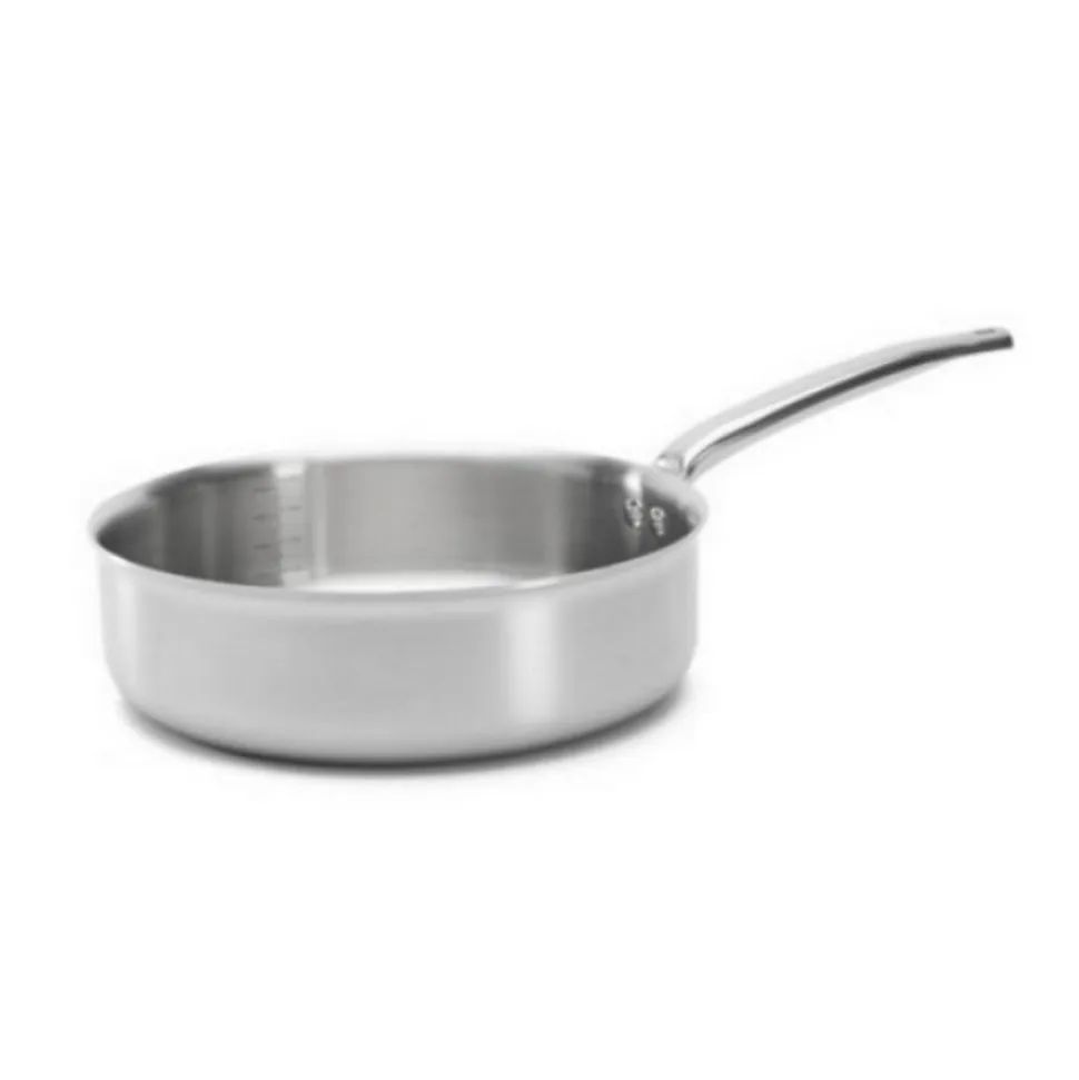Sauteuse inox 28cm sans couvercle De Buyer 3602.28 alchimy