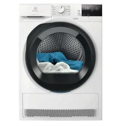 Sèche-linge pompe à chaleur 60cm 9kg blanc Electrolux EW6HI6295BN gentlecare 600
