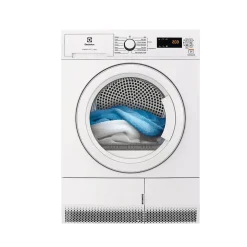 Sèche-linge pompe à chaleur 60cm 8kg blanc Electrolux EDHF2804DC