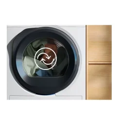 Sèche-linge pompe à chaleur 60cm 8 kg Electrolux EW6HI5125SU gentlecare