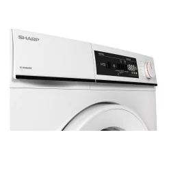 Sèche-linge pompe à chaleur 60cm 10kg blanc Sharp KDNHA0S6GWE