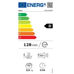 Sèche-linge pompe à chaleur 60cm 9kg Bosch WQG13500FR ser6
