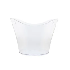 Seau pour 4 à 5 bouteilles Transparent - Tulip par Koala