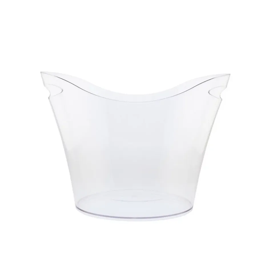 Seau pour 4 à 5 bouteilles Transparent - Tulip par Koala