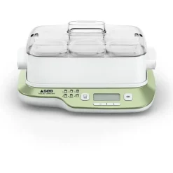 SEB Yaourtiere 6 pots, 6 programmes dont 1 mode express, Yaourts et desserts maison, Utilisation simple, Fabriqué en France YG6