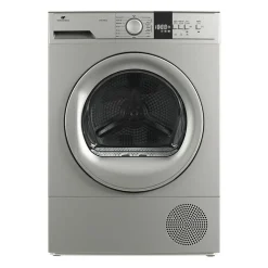 Seche-linge pompe a chaleur CONTINENTAL EDISON CESL10PCS2 - 10 kg - 60 cm - Classe E - Silver