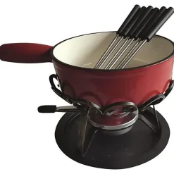 Service à fondue 6 fourchettes rouge Tableandcook DSBRGSAF24