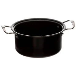 Service à fondue 6 personnes en inox - Noir- 5five