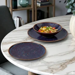 Service 18 pièces Bleu - Yumi Bleu par Médard de Noblat