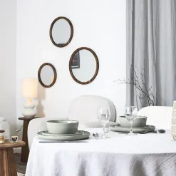 Service à vaisselle 12 pièces en grès vert