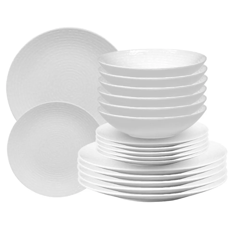 Service d'assiettes 18 pièces Ayra