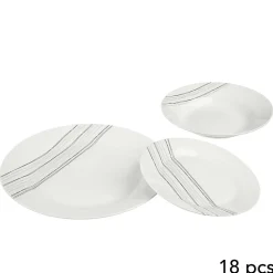 Service vaisselle 18 pièces LIGNES