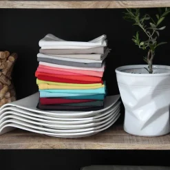 Serviette New York 40x40cm anthracite