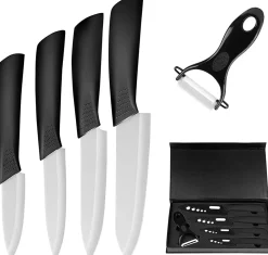 Set 5 Ensembles de Couteaux de Cuisine