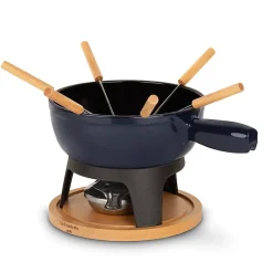 Set à fondue en fonte 6 personnes - MONT JOUX