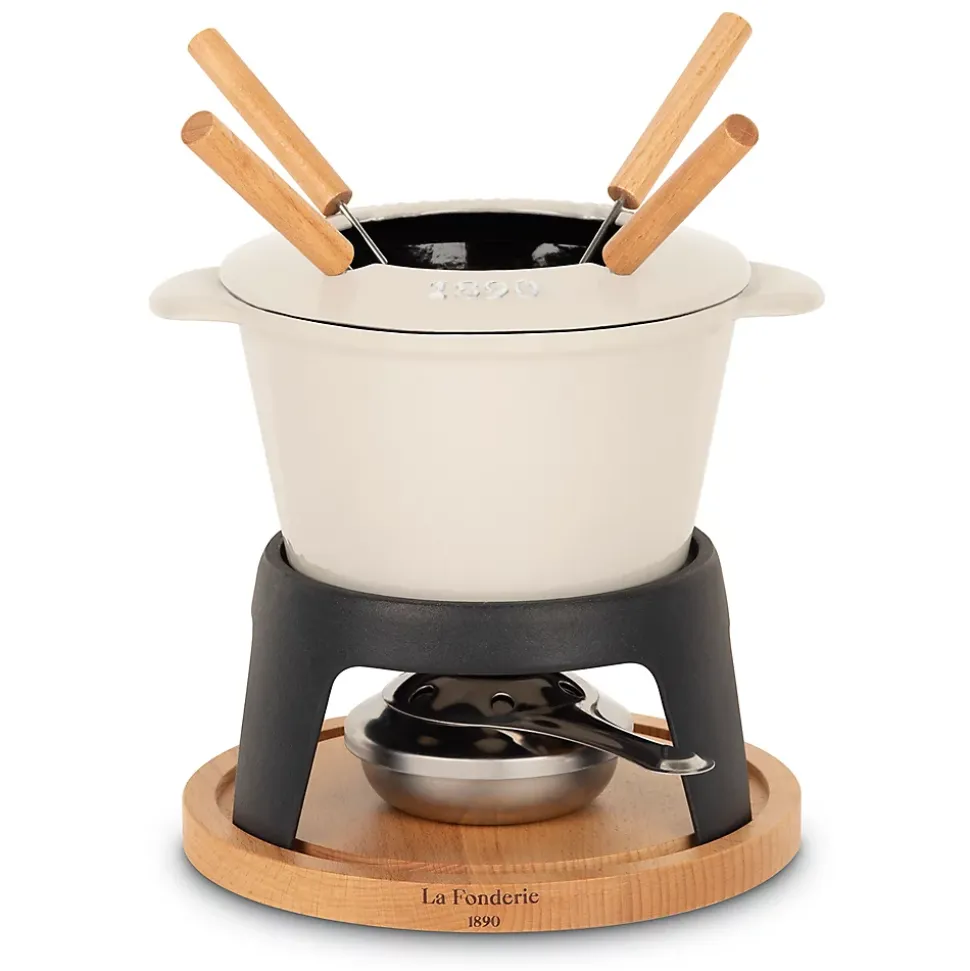 Set à fondue en fonte 4 personnes - MONT JOLY