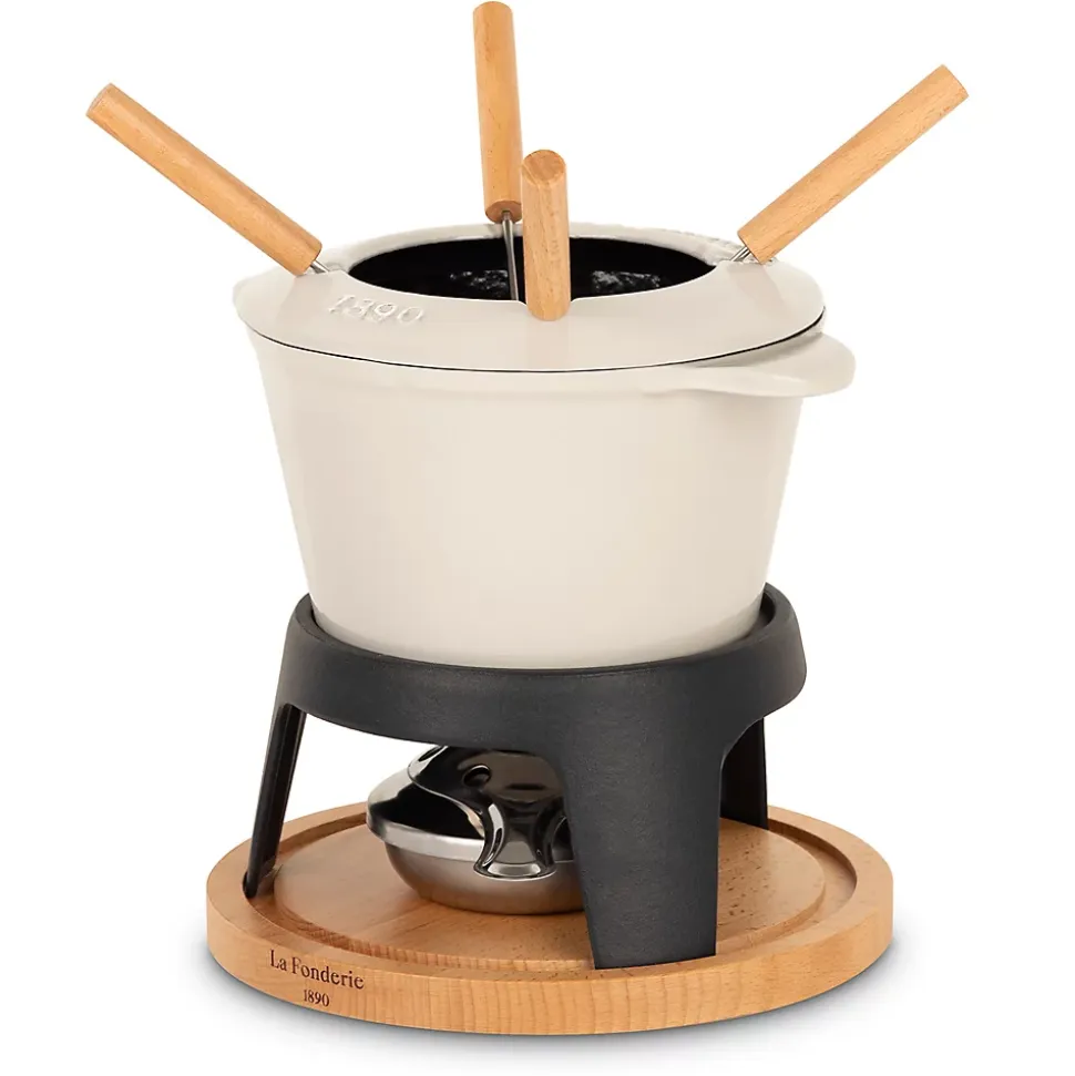 Set à fondue en fonte 4 personnes - MONT JOLY